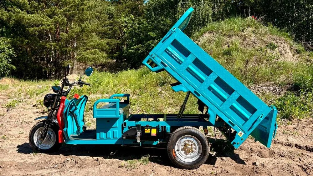 Elektryczny pojazd, wozidło, taczka, E-TUK tuk Cargo, manualny kiper, 5990 zł brutto FV 23 %od ręki
