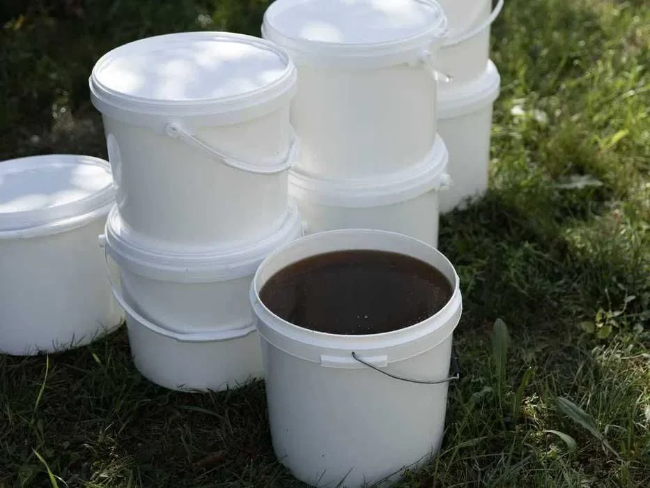 Naturalny MIÓD WIELOKWIATOWY Polski !Z Własnej PASIEKI - Wiadra miod – zdjęcie 4
