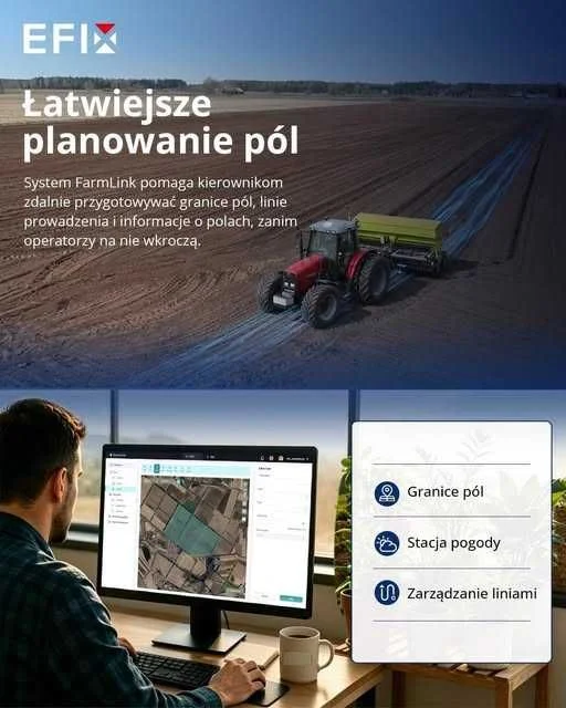 EFIX eSTEER 20 MAX nawigacja rolnicza Kierownica elektryczna – zdjęcie 7