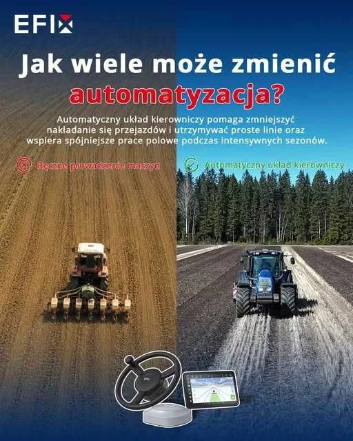 EFIX eSTEER 20 MAX nawigacja rolnicza Kierownica elektryczna – zdjęcie 5
