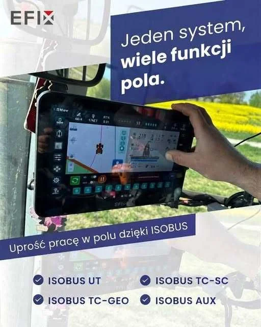 EFIX eSTEER 20 MAX nawigacja rolnicza Kierownica elektryczna – zdjęcie 10