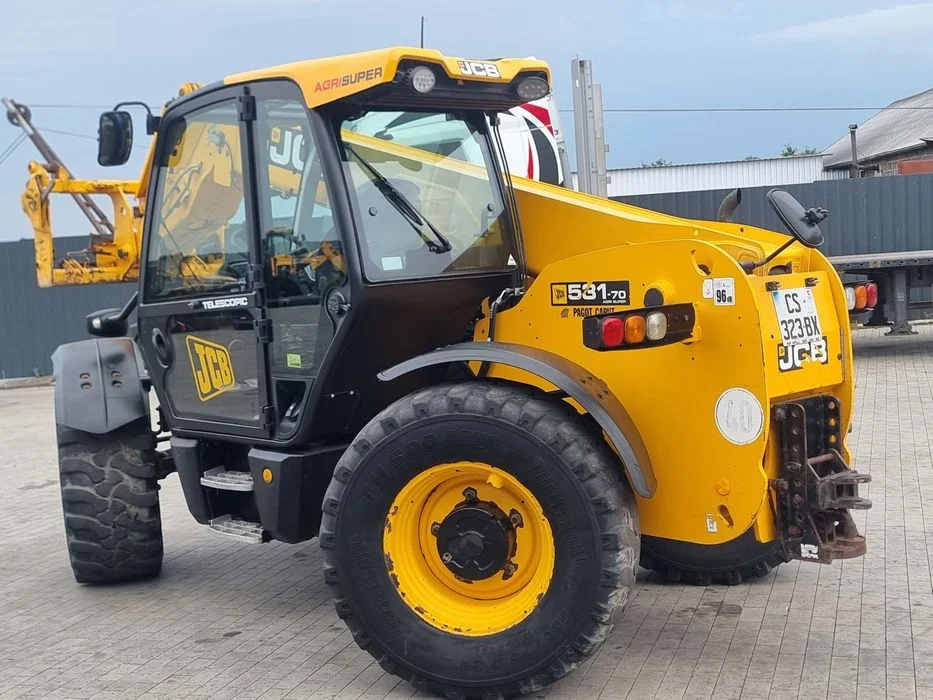 Ładowarka teleskopowa Jcb 531-70 AS*12r*klima*w oryginale*manitou 634 – zdjęcie 3