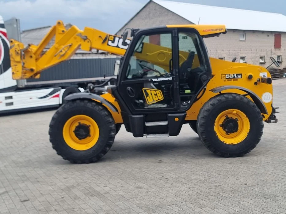 Ładowarka teleskopowa Jcb 531-70 AS*12r*klima*w oryginale*manitou 634 – zdjęcie 4