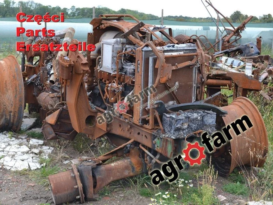 John Deere 7530 części, oś, skrzynia biegów, most