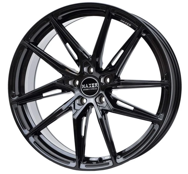 HX08F BL FELGI HAXER 18 5x112 AUDI A4 A5 A6 C7 C8