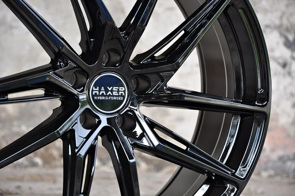 HX08F BL FELGI HAXER 18 5x112 AUDI A4 A5 A6 C7 C8 – zdjęcie 6
