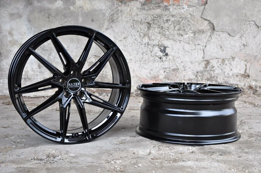 HX08F BL FELGI HAXER 18 5x112 AUDI A4 A5 A6 C7 C8 – zdjęcie 8