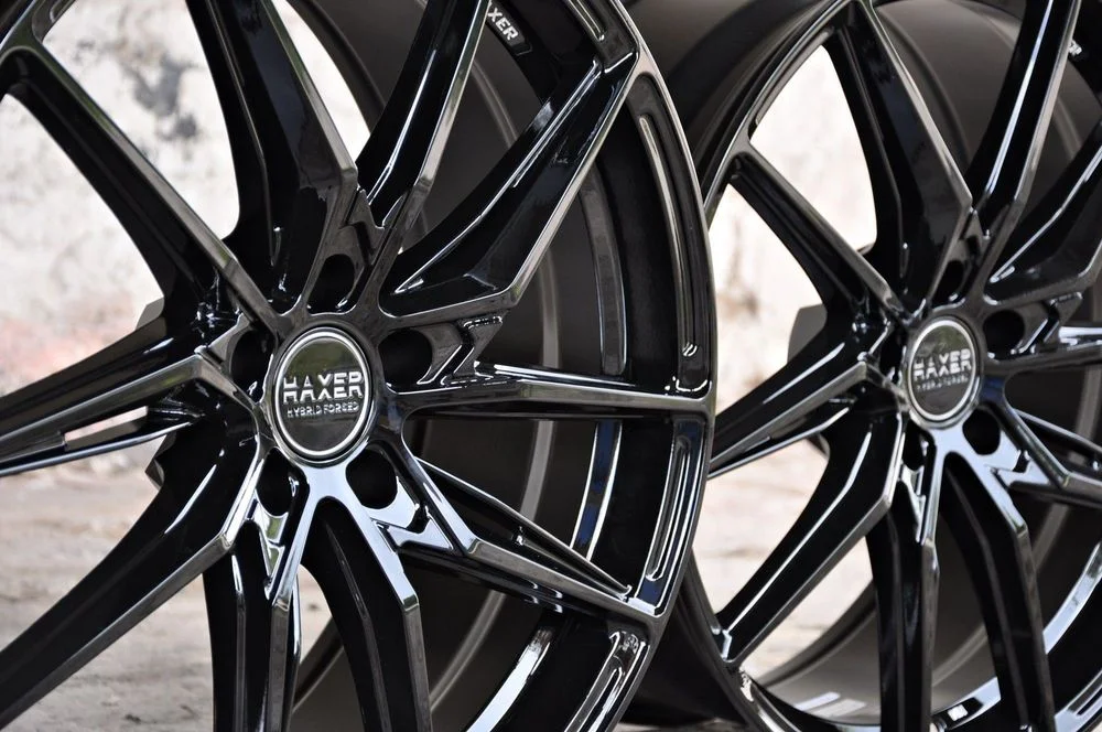 HX08F BL FELGI HAXER 18 5x112 AUDI A4 A5 A6 C7 C8 – zdjęcie 9