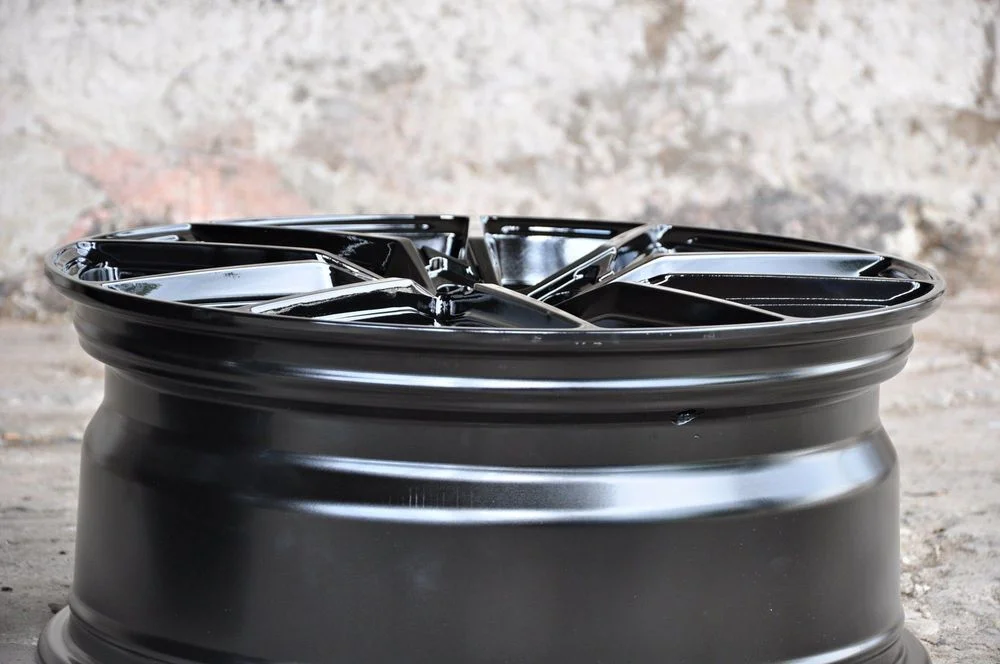 HX08F BL FELGI HAXER 18 5x112 AUDI A4 A5 A6 C7 C8 – zdjęcie 10