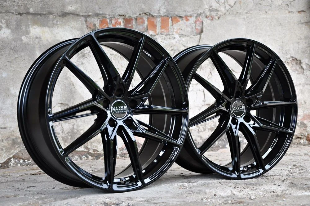 HX08F BL FELGI HAXER 18 5x112 AUDI A4 A5 A6 C7 C8 – zdjęcie 7