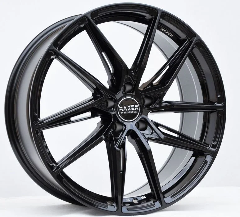 HX08F BL FELGI HAXER 18 5x112 AUDI A4 A5 A6 C7 C8 – zdjęcie 4