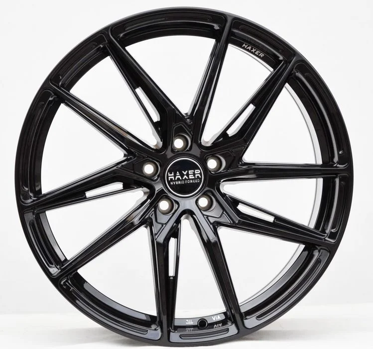 HX08F BL FELGI HAXER 18 5x112 AUDI A4 A5 A6 C7 C8 – zdjęcie 3
