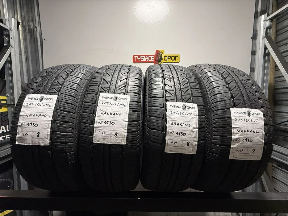 4x Nankang Snow SL-6 215/65 R15C zimowe 8.0mm DOT 2920