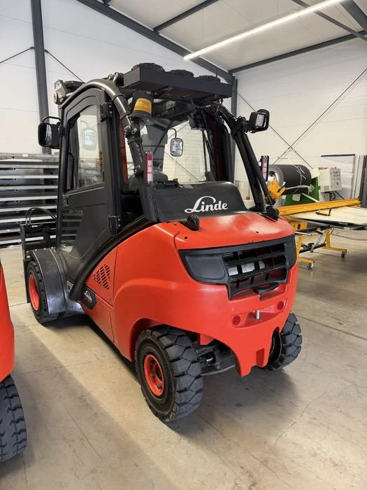 Linde H35T triplex 5,5m, przesuw, pozycjoner, klimatyzacja, nowe opony