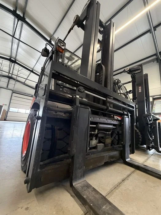 Linde H35T triplex 5,5m, przesuw, pozycjoner, klimatyzacja, nowe opony – zdjęcie 3