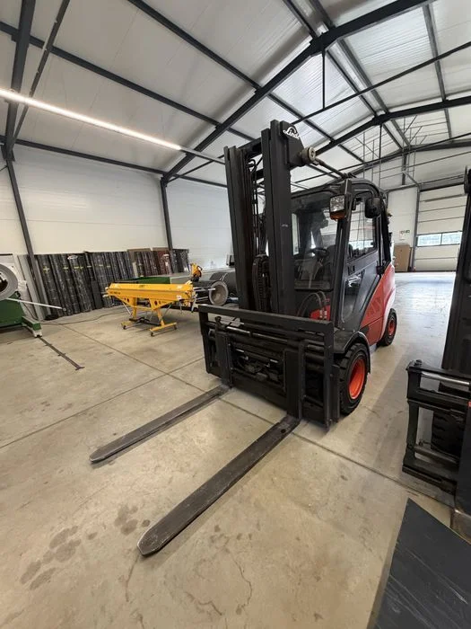 Linde H35T triplex 5,5m, przesuw, pozycjoner, klimatyzacja, nowe opony – zdjęcie 5