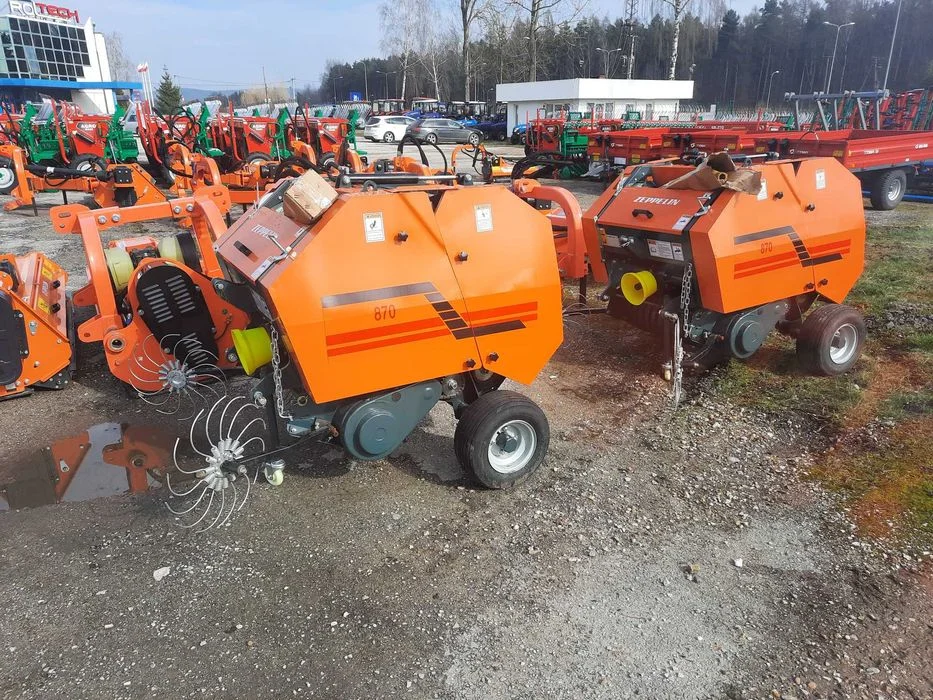 Mini Prasa Rolująca ZEPPELIN Belarka Do Ursus C330 C 360 T25 MF255 Baloty 70x80 podbierak 80 cm Gwiazdy Czołowe Nagarniające Górska Balownica – zdjęcie 3