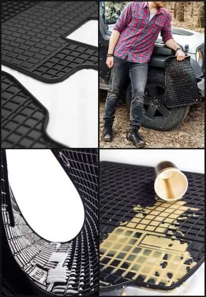 Dywaniki Gumowe Jeep Grand Cherokee WK2 Rok 10 i młodsze WK 04-10 – zdjęcie 9