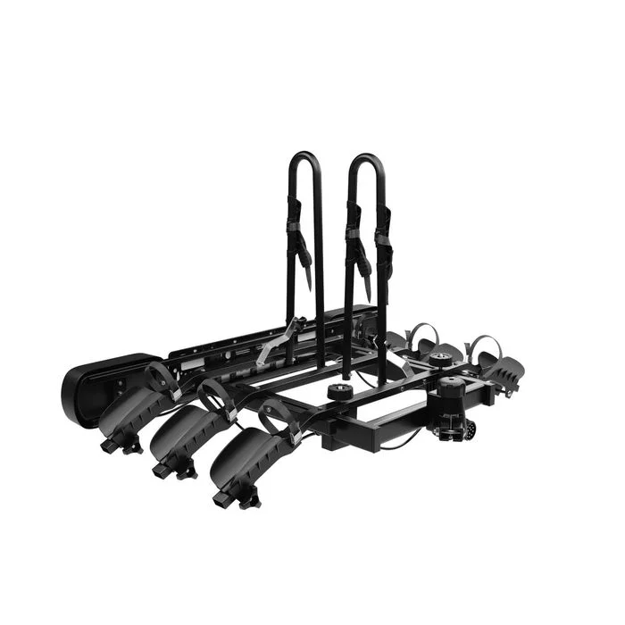 Bagażnik rowerowy platforma na hak Amos Tytan 3 Black uchylany na 3 rowery 75KG 13PIN – zdjęcie 10