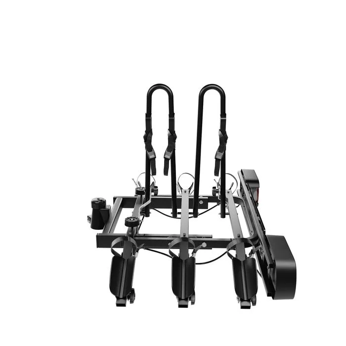 Bagażnik rowerowy platforma na hak Amos Tytan 3 Black uchylany na 3 rowery 75KG 13PIN – zdjęcie 8
