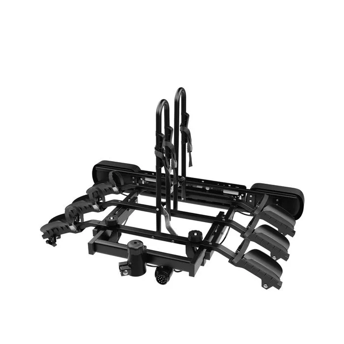 Bagażnik rowerowy platforma na hak Amos Tytan 3 Black uchylany na 3 rowery 75KG 13PIN – zdjęcie 7