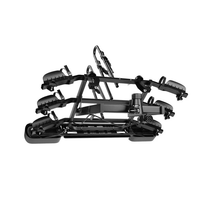 Bagażnik rowerowy platforma na hak Amos Tytan 3 Black uchylany na 3 rowery 75KG 13PIN – zdjęcie 11