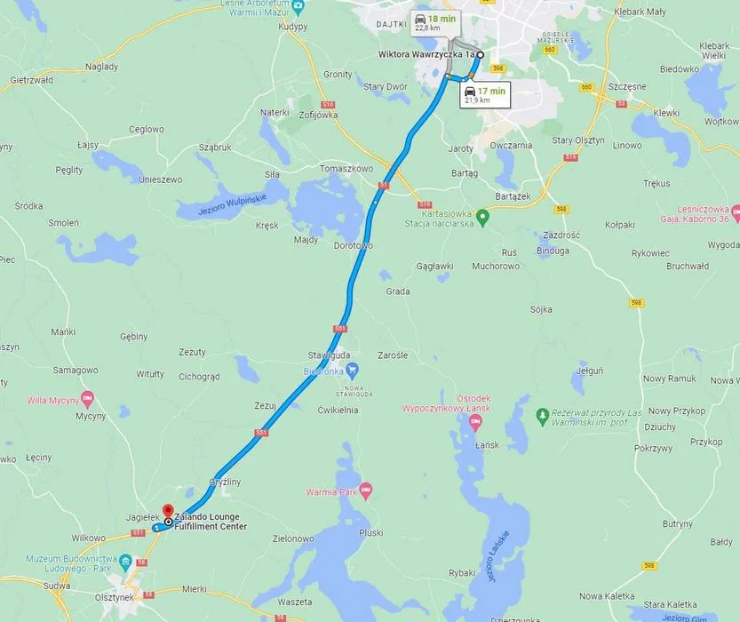 Noclegi i pokoje Olsztyn – tanie kwatery blisko centrum ok 200 miejsc – zdjęcie 7
