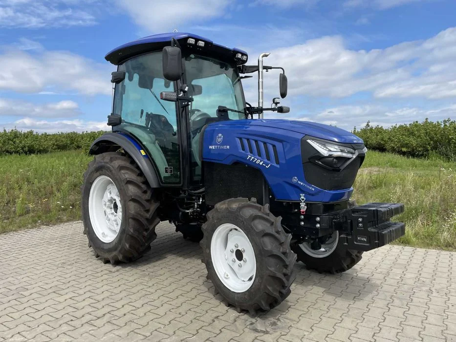 Nowość Ciągnik rolniczy Wettiner 70 KM model TT704-J Silnik Yunnei kabina