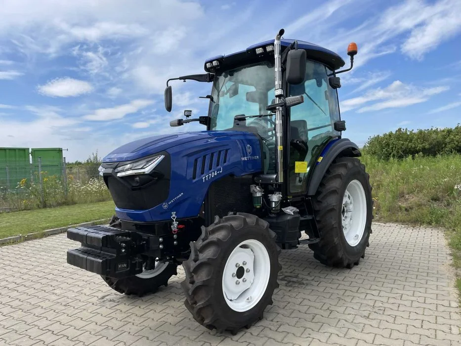 Nowość Ciągnik rolniczy Wettiner 70 KM model TT704-J Silnik Yunnei kabina – zdjęcie 2