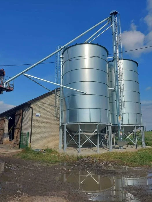 Podajnik łopatkowy do zboża kubełkowy ślimakowy silos zbożowy – zdjęcie 4