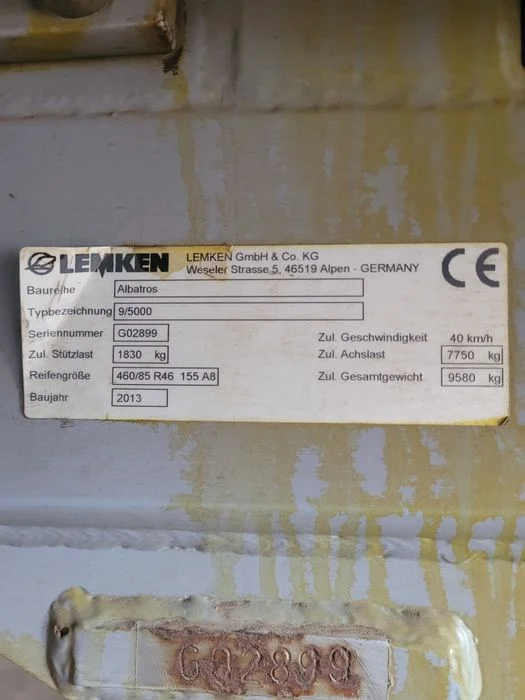 Lemken Albatros 9 5000 – zdjęcie 5