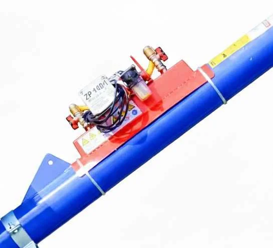 Zaprawiarka do zboża nasion Apli-Tech ZP 140/1 Double Jet na przenośnik ślimakowy Nowa od producenta