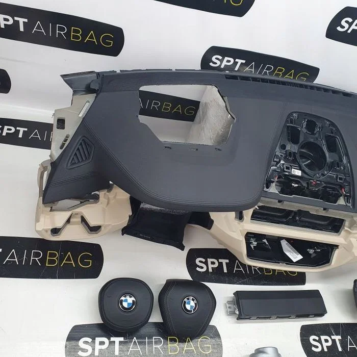 Bmw G32 Seria 6 Deska Rozdzielcza Konsola Kokpit Pulpit Poduszki Airbag Air Bag Pasy Kit Set – zdjęcie 2