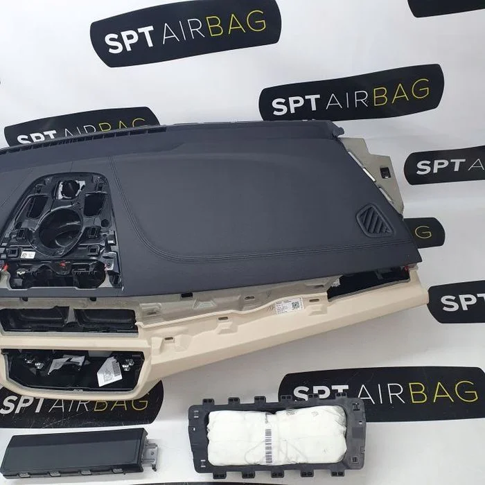 Bmw G32 Seria 6 Deska Rozdzielcza Konsola Kokpit Pulpit Poduszki Airbag Air Bag Pasy Kit Set – zdjęcie 4