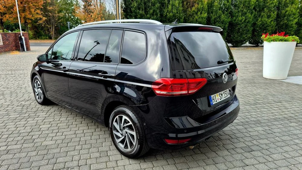 Volkswagen Touran 2.0 150KM Full Ledy Navi Panorama 7 Osobowy Perfekcyjny Stan z Niemiec – zdjęcie 7