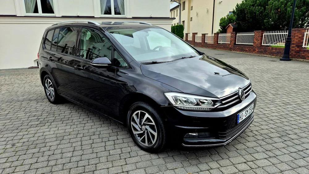 Volkswagen Touran 2.0 150KM Full Ledy Navi Panorama 7 Osobowy Perfekcyjny Stan z Niemiec – zdjęcie 2