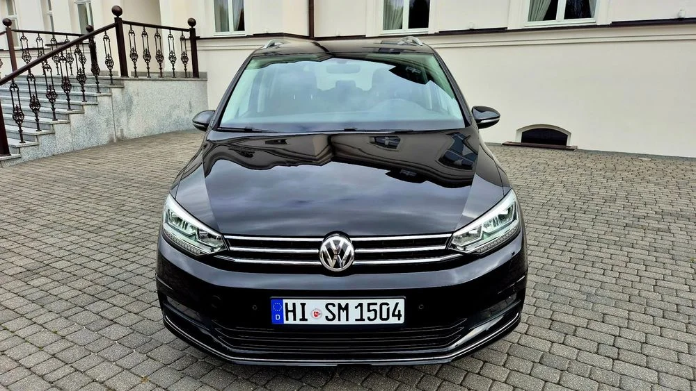 Volkswagen Touran 2.0 150KM Full Ledy Navi Panorama 7 Osobowy Perfekcyjny Stan z Niemiec – zdjęcie 8