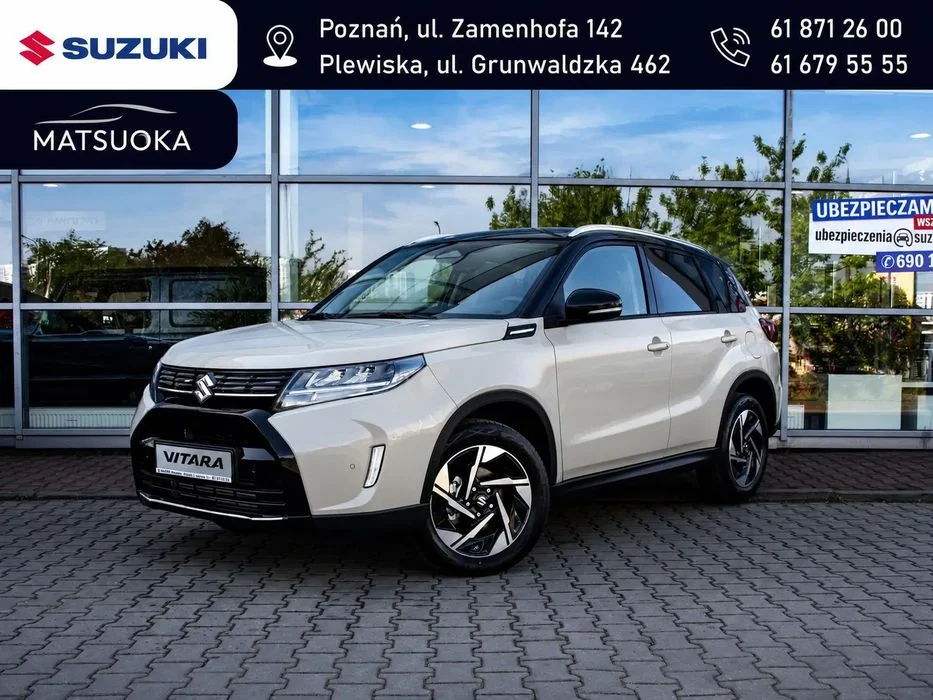Suzuki Vitara DEMO / Elegance 1,4 Mild Hybrid 4WD 6MT Superior White / 2025 MC