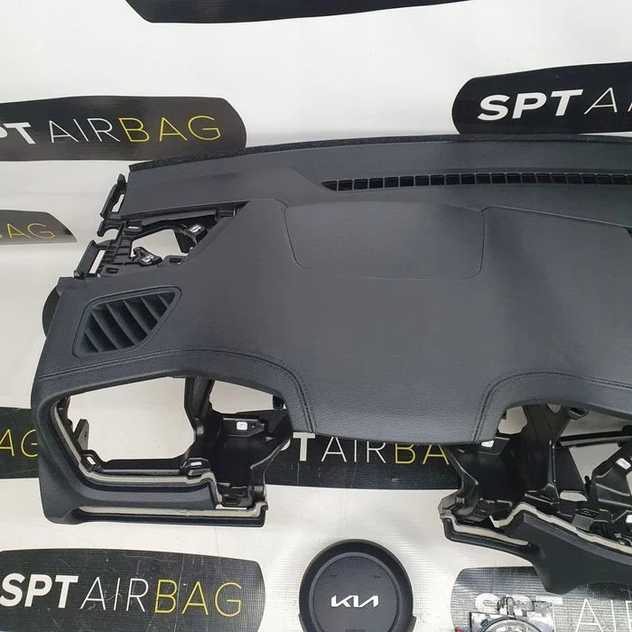 Kia Ceed Iii 3 Lift Deska Rozdzielcza Konsola Kokpit Pulpit Poduszki Airbag Air Bag Pasy Kit Set – zdjęcie 2