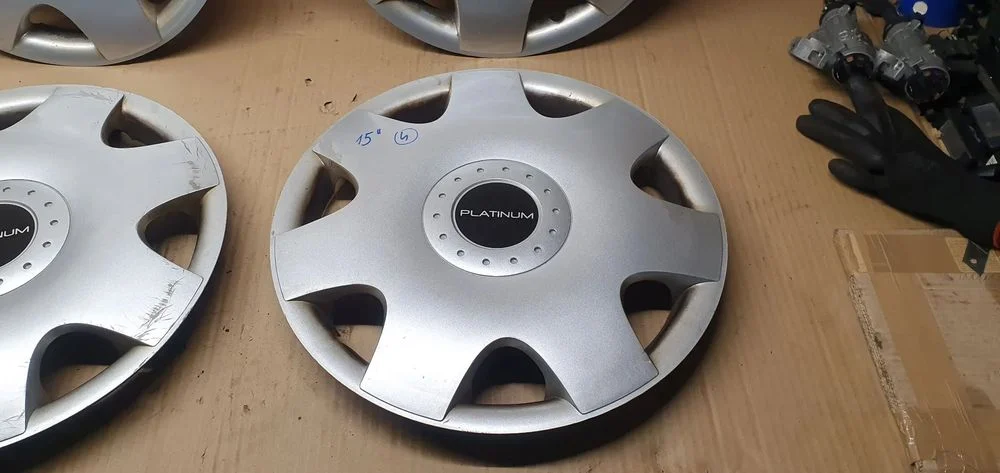 Dekielki kołpaki kapsle 15" Platinum – zdjęcie 7