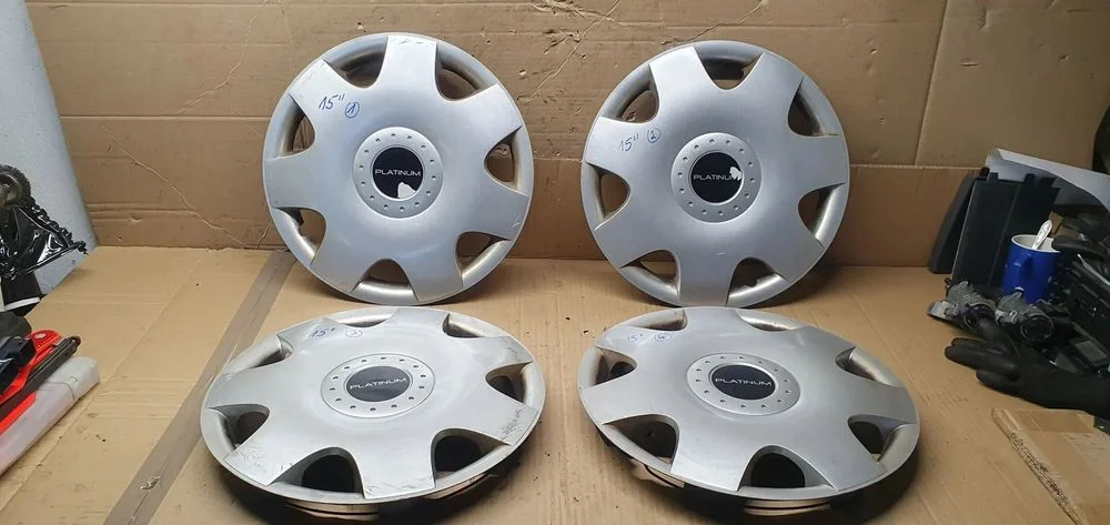 Dekielki kołpaki kapsle 15" Platinum – zdjęcie 8