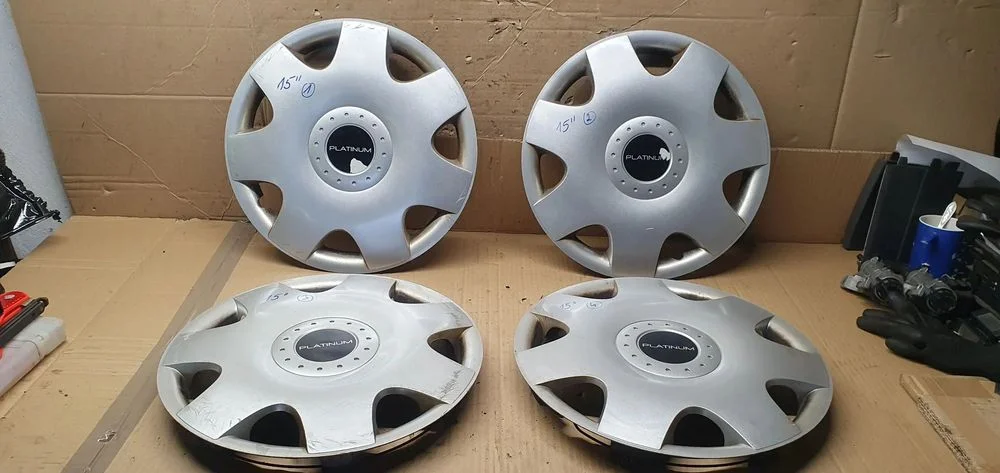 Dekielki kołpaki kapsle 15" Platinum