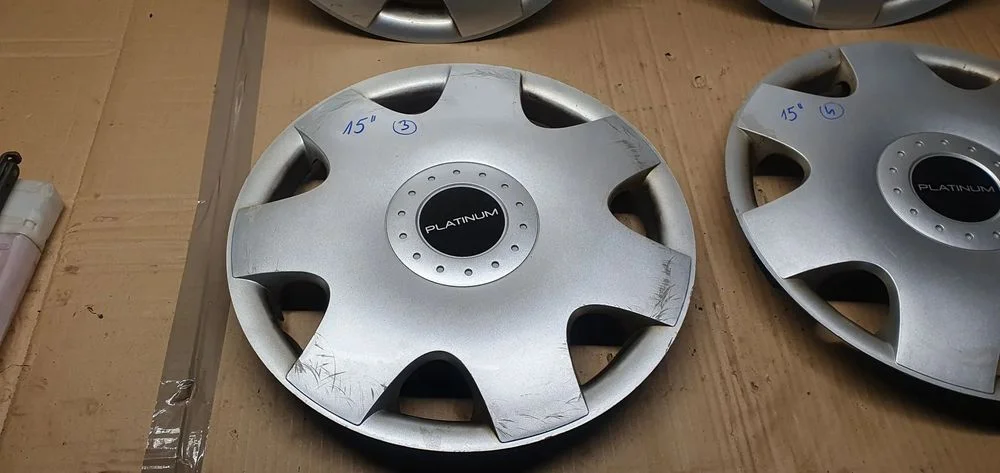 Dekielki kołpaki kapsle 15" Platinum – zdjęcie 6