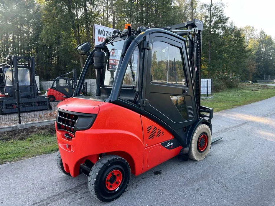 Linde H30D-02 Wózek Widłowy Linde H30D-02 EVO Diesel Kabina Pozycjoner 7200 Godzin! – zdjęcie 4