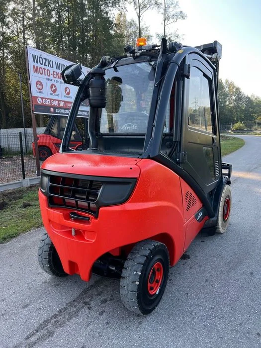 Linde H30D-02 Wózek Widłowy Linde H30D-02 EVO Diesel Kabina Pozycjoner 7200 Godzin! – zdjęcie 5