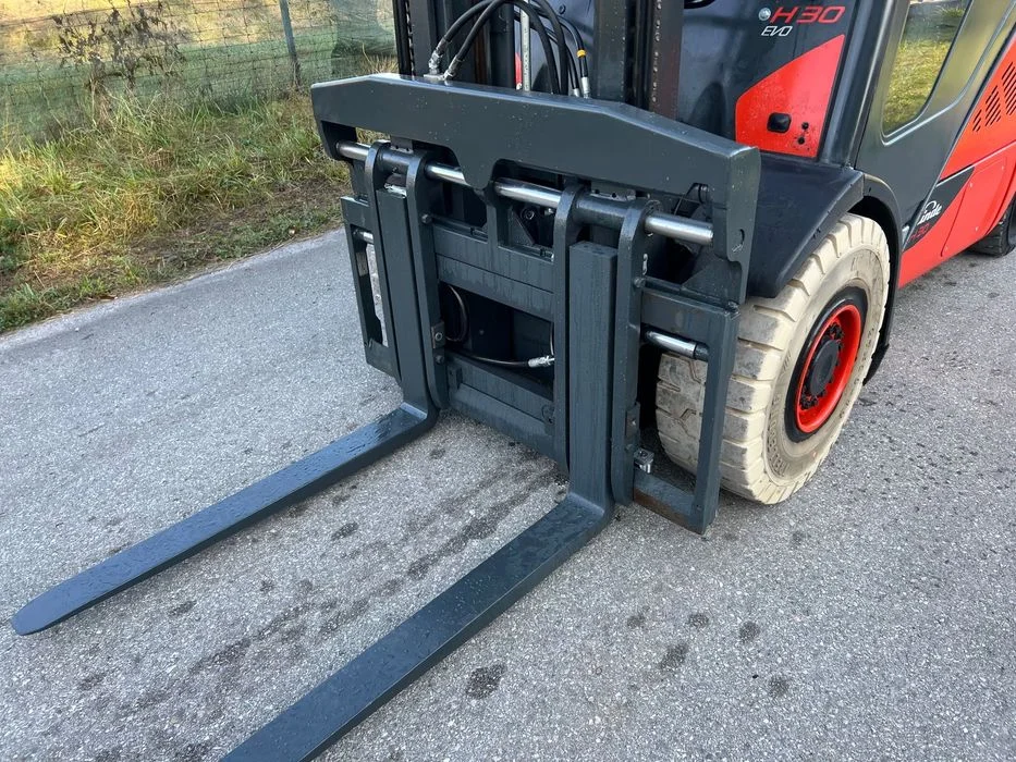 Linde H30D-02 Wózek Widłowy Linde H30D-02 EVO Diesel Kabina Pozycjoner 7200 Godzin! – zdjęcie 8