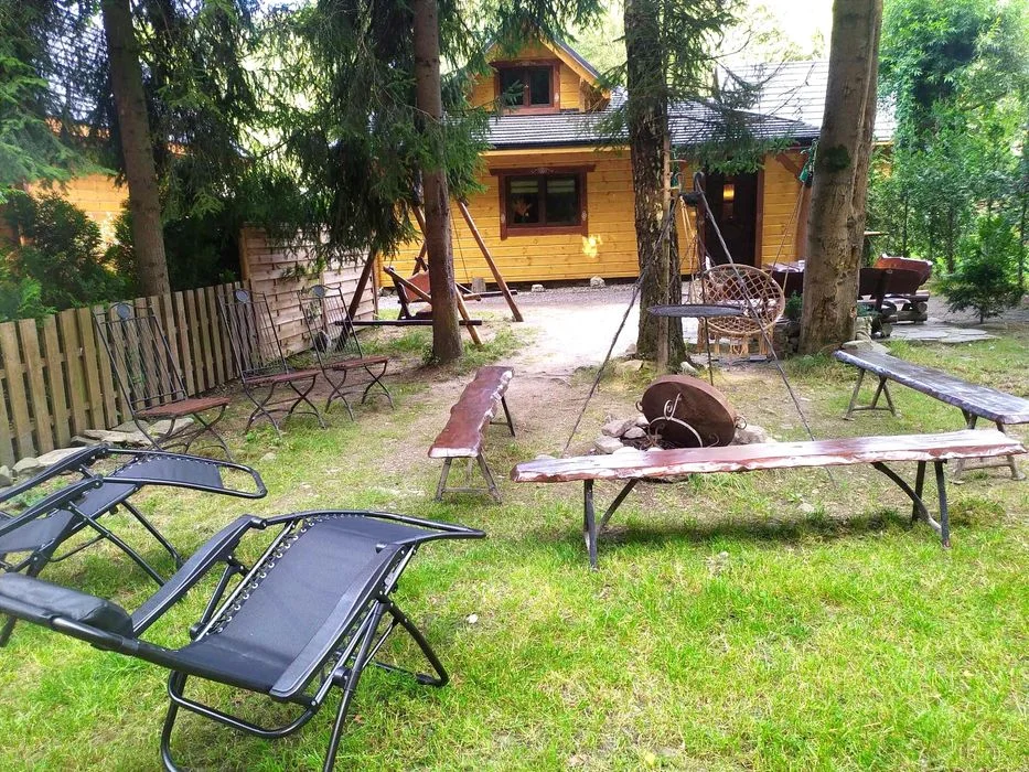 Chatka przy rzeczce 12os Sauna jacuzzi Brenna całoroczne Ustroń Domek Noclegi – zdjęcie 12