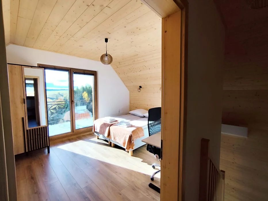 Nowy domek w górach z widokiem na Tatry i Pieniny. Cicha okolica – zdjęcie 7