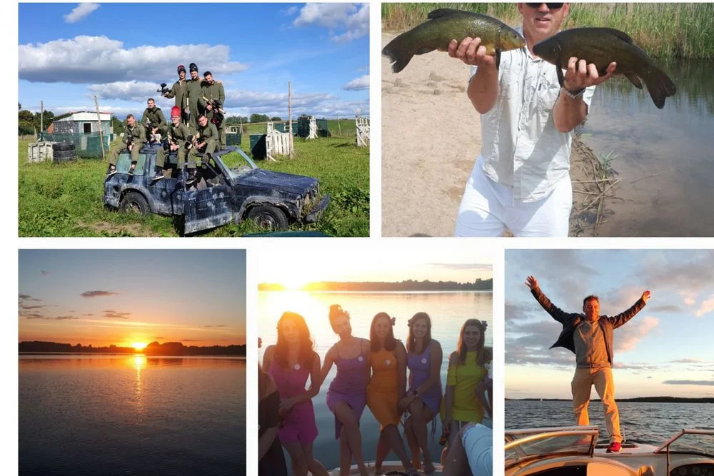 Domek Mazury 4 bilard łódka pomost bania sauna quady paintball kawalerski panieński – zdjęcie 10