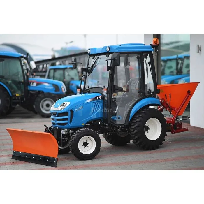LS Tractor XJ25 MEC kabina pług 130 cm Strumyk 200 l